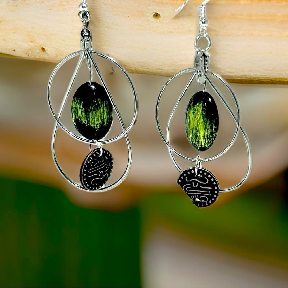 Beautiful trendy earrings